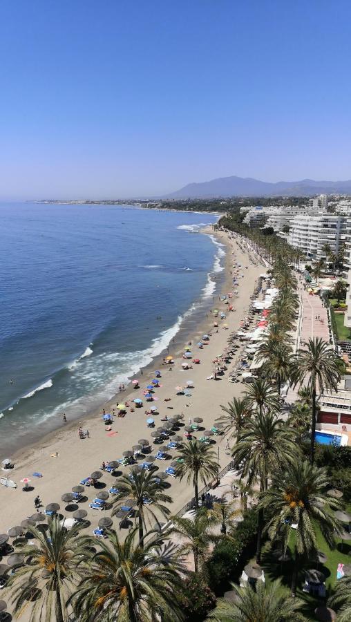 Skol 420C Fantastico 1 Dormitorio Primera Linea De Playa Marbella Esterno foto