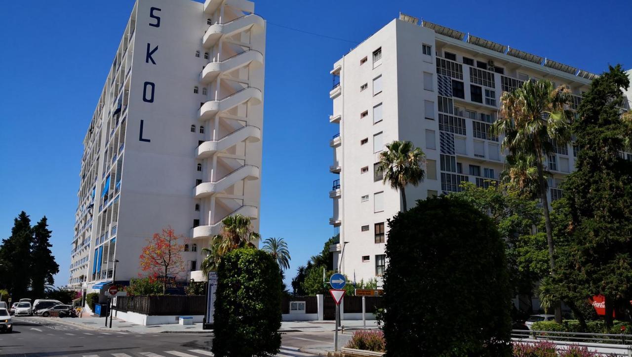 Skol 420C Fantastico 1 Dormitorio Primera Linea De Playa Marbella Esterno foto
