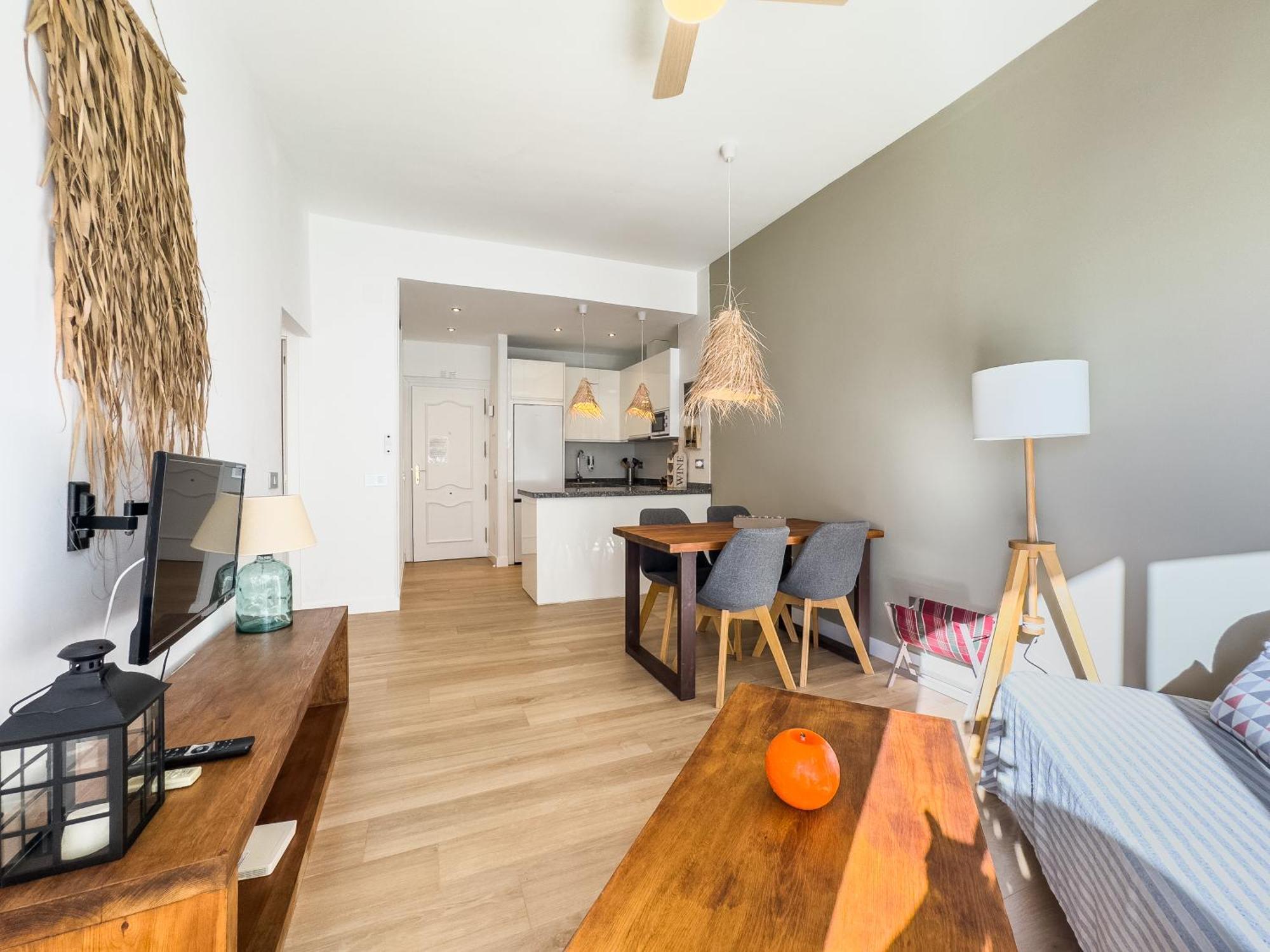 Skol 420C Fantastico 1 Dormitorio Primera Linea De Playa Marbella Esterno foto